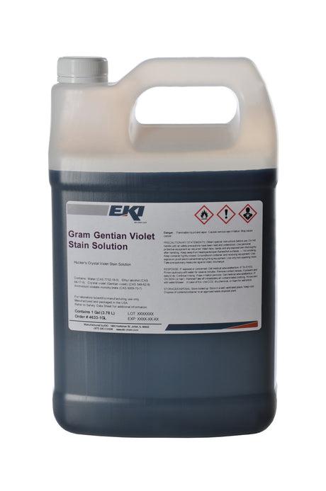 Gram Gentian Violet Stain for Bacterial Identification - BeHope
