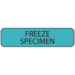 Pre-printed Label Medvision® Laboratory Removable Freeze Specimen - BeHope