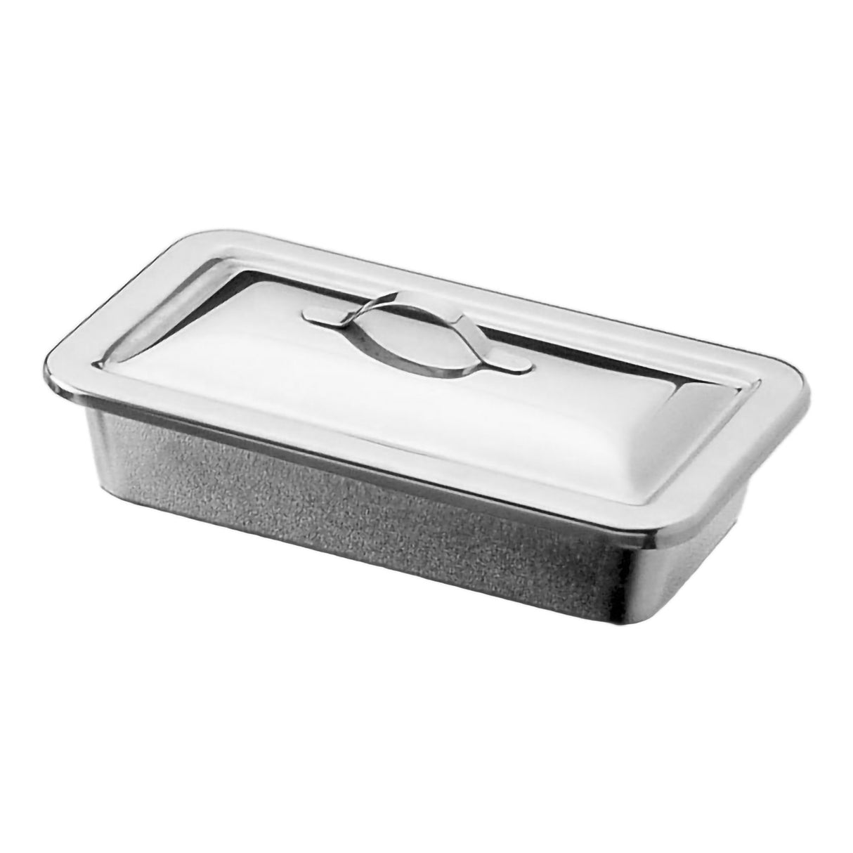 Instrument Tray McKesson Stainless Steel with Recessed Grip Cover - BeHope