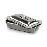 Instrument Tray McKesson Stainless Steel with Recessed Grip Cover - BeHope