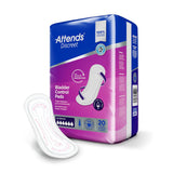 Bladder Control Pad Attends® Discreet 15 Inch Length Heavy Absorbency Polymer Core One Size Fits Most - BeHope