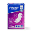 Bladder Control Pad Attends® Discreet Maximum 13 Inch Length Heavy Absorbency Polymer Core One Size Fits Most - BeHope