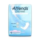 Bladder Control Pad Attends® Discreet 6 Inch Length Light Absorbency Polymer Core One Size Fits Most - BeHope