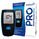 Blood Glucose Meter Embrace® 5 Second No Coding 500 Result Memory - BeHope