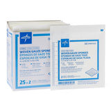 Gauze Sponge Medline Essentials 4 X 4 Inch 12-Ply Sterile 2 per Pack - BeHope