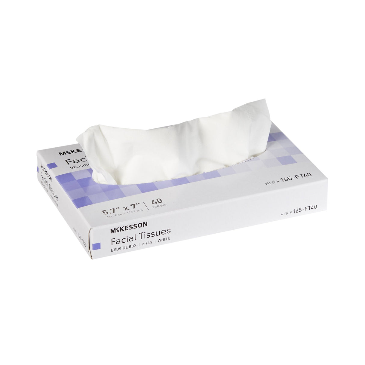 Facial Tissue McKesson 2-Ply Plain Embossed - BeHope