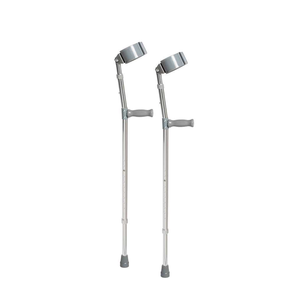 Steel Forearm Crutches - BeHope