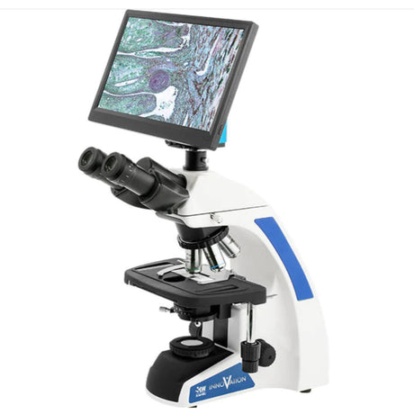 HD 1080+ Microscope Camera and Monitor BioVIEW For use with any Trinocular C-Mount - BeHope