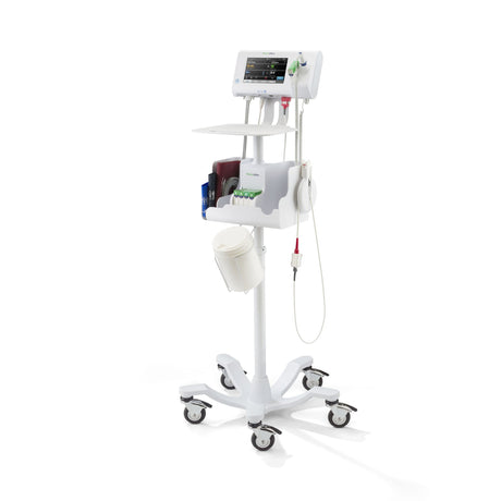 Spot Monitor Classic Mobile Stand Welch Allyn Provides Storage and Cable Management For use with Welch Allyn Connex Spot Monitors - BeHope