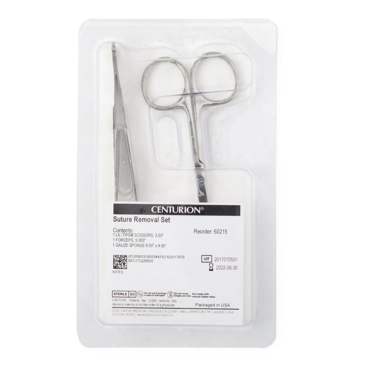 Suture Removal Kit Centurion® - BeHope