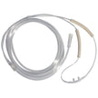 Nasal Cannula with Ear Cushion Adult Curved Prongs 7 Foot Tubing - BeHope