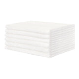 Washcloth 12 X 12-3/4 Inch White Reusable - BeHope