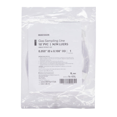 Mckesson Flexible Gas Sampling Line for CO2 Monitoring - BeHope