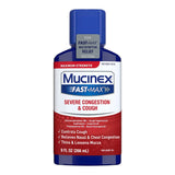 Cold and Cough Relief Mucinex® Fast-Max™ 20 mg - 400 mg - 10 mg / 5 mL Strength Liquid 6 oz. - BeHope