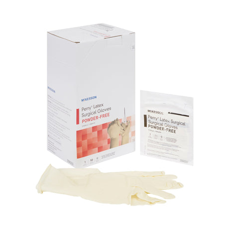 Surgical Glove Mckesson Perry® Performance Plus Sterile Latex Chemo-Rated - BeHope