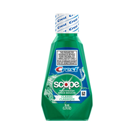 Mouthwash Crest® Scope® Classic for Fresh Breath and Oral Hygiene - BeHope