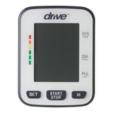 Home Automatic Digital Blood Pressure Monitor Drive™ Medium Cuff Cloth Fabric Cuff 13 - 22 cm Wrist - BeHope