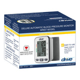Home Automatic Digital Blood Pressure Monitor Drive™ Medium Cuff Cloth Fabric Cuff 13 - 22 cm Wrist - BeHope