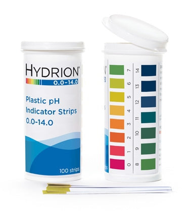pH Test Strips Hydrion® with Easy Single Color Match - BeHope