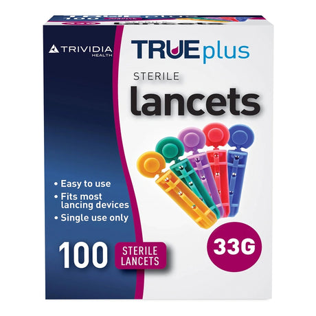 Trueplus™ Lancets for Lancing Devices Sterile Single-Use Twist-Off Cap - BeHope