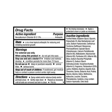 Thera® Antimicrobial Body Cleanser Antiseptic Rinse Free - BeHope