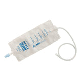 Urinary Drainage Bag Merit Drainage Depot™ 24 Inch Tubing 600 mL NonSterile Anti-Reflux Barrier - BeHope