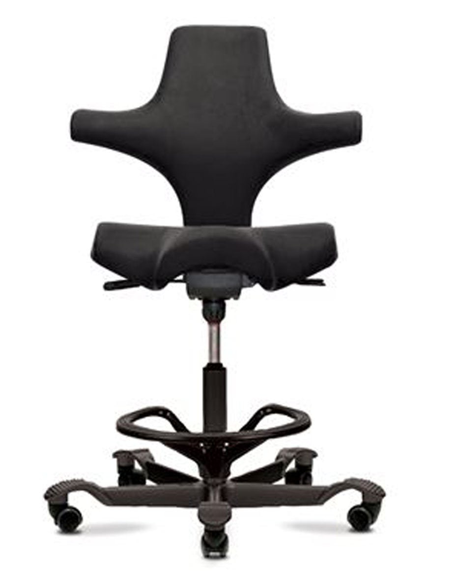 Sonographer Stool Ergonomic Wing Back Pneumatic Adjustable Height - BeHope