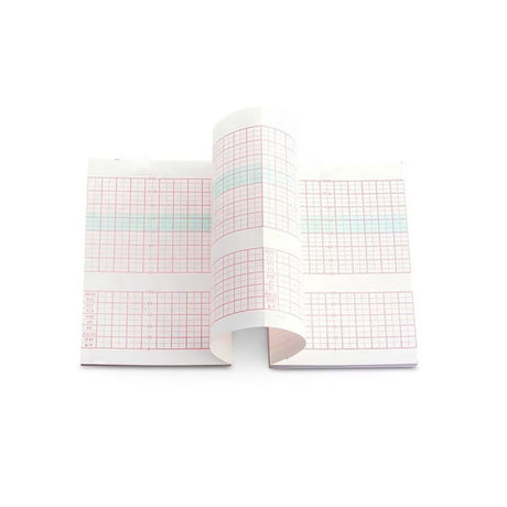 Recording Chart Paper Edan® Roll Red Grid - BeHope