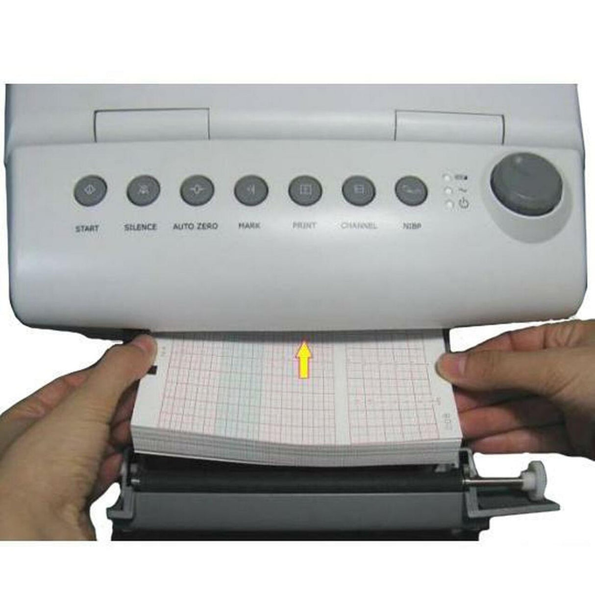 Recording Chart Paper Edan® Roll Red Grid - BeHope