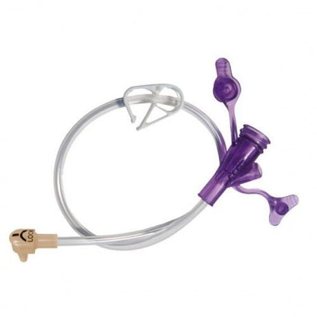 Enfit Right Angle Connector with Y-Port for Enteral Feeding - BeHope