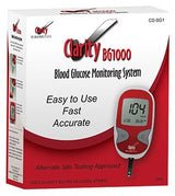 Blood Glucose Meter Clarity Diagnostic BG1000 5 Second Results Stores up to 300 Results No Coding Required - BeHope
