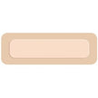Thin Foam Dressing FoamLiteâ„¢ 2 X 4-4/5 Inch With Border Film Backing Silicone Adhesive Rectangle Sterile - BeHope