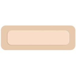Thin Foam Dressing FoamLiteâ„¢ 2 X 4-4/5 Inch With Border Film Backing Silicone Adhesive Rectangle Sterile - BeHope