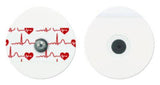 ECG Monitoring Electrodes Snap Connector Foam Backing Adult Non-radiolucent - BeHope