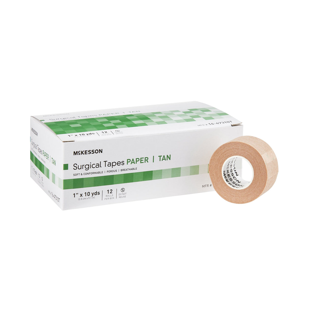 Medical Tape Mckesson Gentle Removal Hypoallergenic Paper Nonsterile - BeHope
