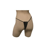Thong Panty Dukal Black Disposable - BeHope