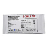 ECG Resting Electrodes Schiller™ Tab Connector Non-Radiolucent for Diagnostics - BeHope