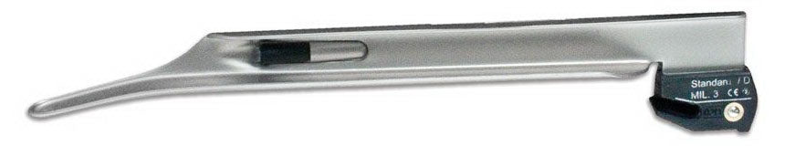 Laryngoscope Blade SunMed D™ Blades Miller Type LED Light Universal NonSterile - BeHope
