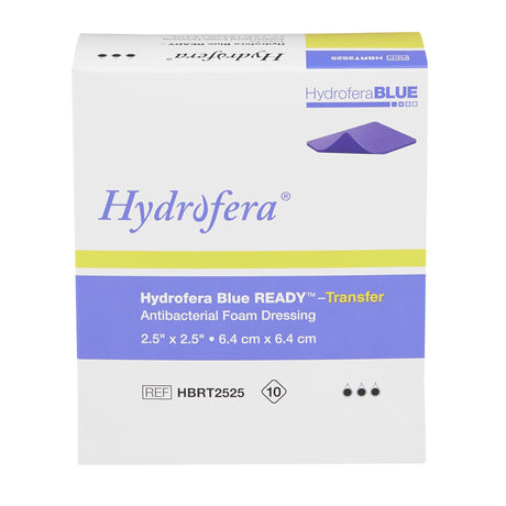 Antibacterial Foam Dressing Hydrofera Blue® Ready-transfer Nonadhesive for Exudate Management - BeHope