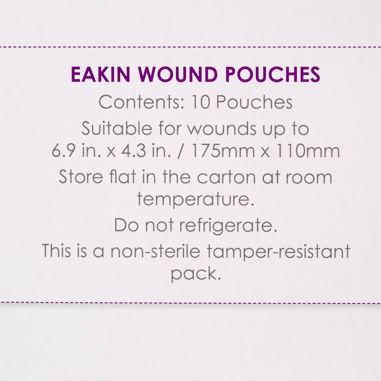Fistula / Wound Drainage Pouch Eakin® - BeHope