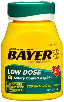 Bayer® Low Dose Aspirin Heart Attack Stroke Prevention Tablets - BeHope