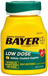 Bayer® Low Dose Aspirin Heart Attack Stroke Prevention Tablets - BeHope