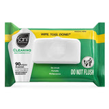 Surface Disinfectant Cleaner Sani Professional® Multi-Surface Premoistened Alcohol Based Manual Pull Wipe 90 Count Soft Pack Scented NonSterile - BeHope