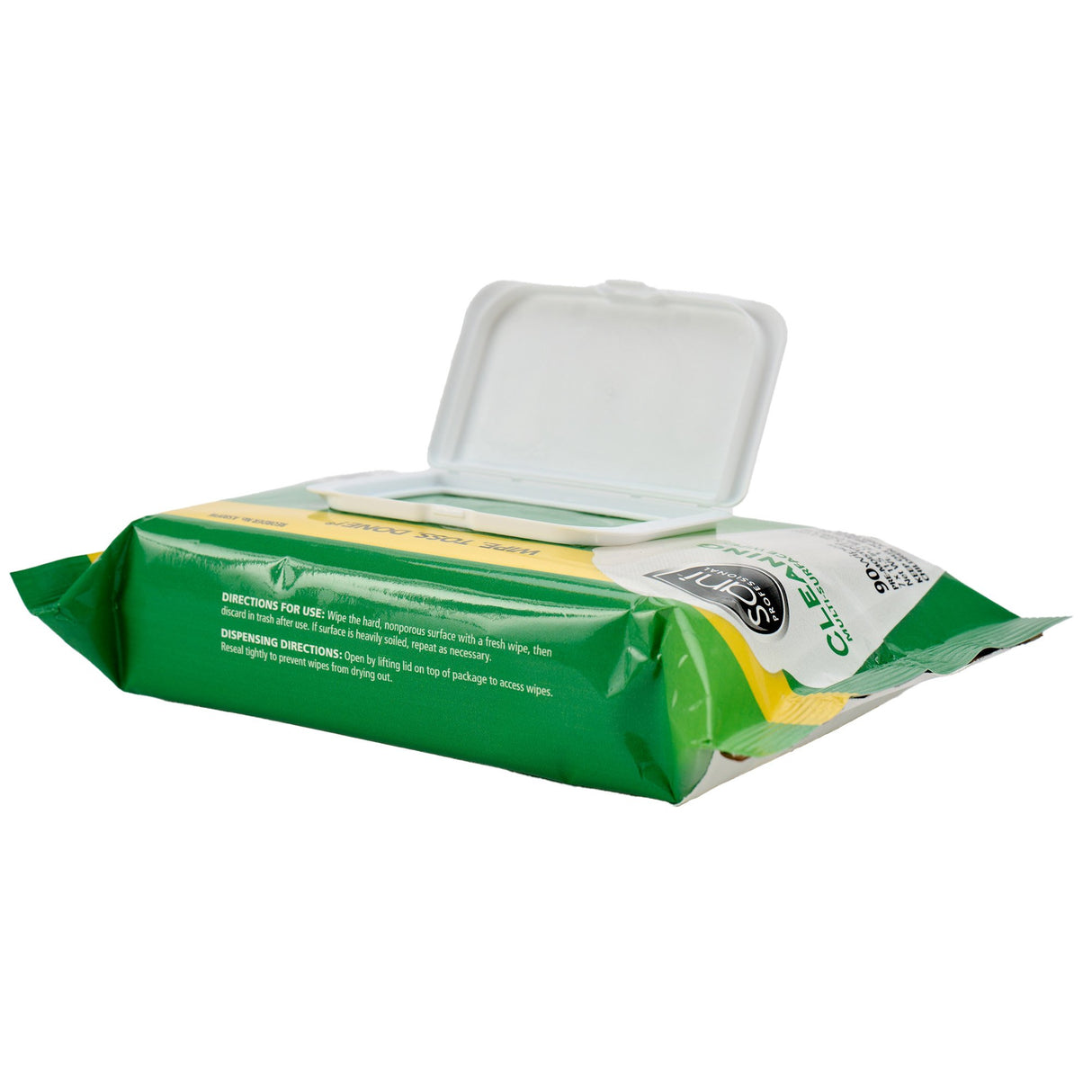 Surface Disinfectant Cleaner Sani Professional® Multi-Surface Premoistened Alcohol Based Manual Pull Wipe 90 Count Soft Pack Scented NonSterile - BeHope