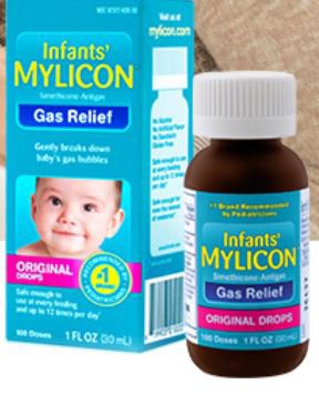 Infant Gas Relief Mylicon® 20 mg / 0.3 mL Strength Oral Drops 1 oz. - BeHope