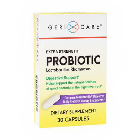 Geri-care® Extra Strength Probiotic Dietary Supplement Capsules for Digestive Support - BeHope
