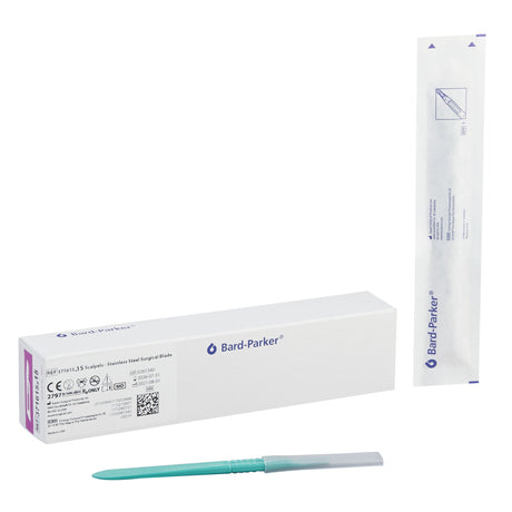 Scalpel Bard-parker™ Sterile Disposable with Nonslip Grip Centimeter Scale - BeHope