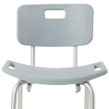 Mckesson Aluminum Bath Bench with Removable Backrest - BeHope