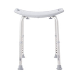 Bath Bench McKesson Aluminum with Drainage Holes - BeHope