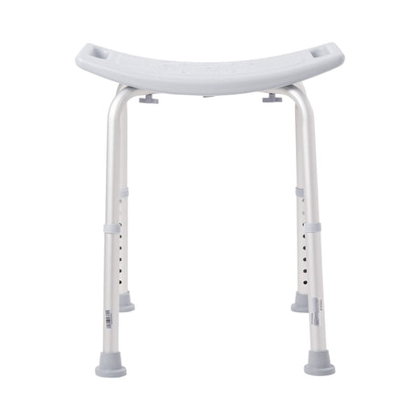 Bath Bench McKesson Without Arms Aluminum Frame Without Backrest 19-1/4 Inch Seat Width 300 lbs. Weight Capacity - BeHope